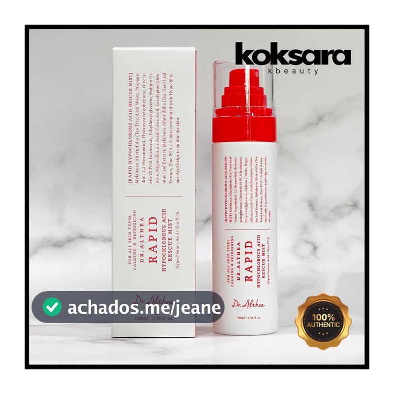 Dr. Althea Rapid Hypochlorous Acid Rescue Mist 100ml