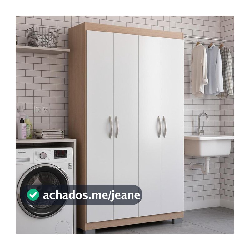Armário Multiuso Ditália 4 Portas DM-580