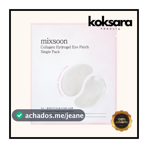 Mixsoon Collagen Hydrogel Eye Patch Single Pack 3g 1ea