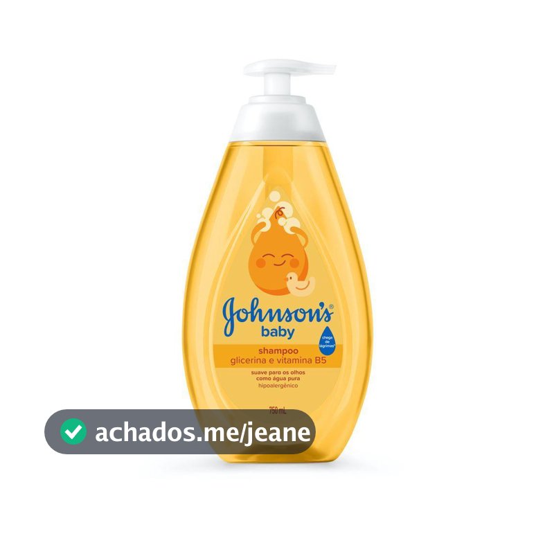Shampoo Johnson's Baby Regular 750ml