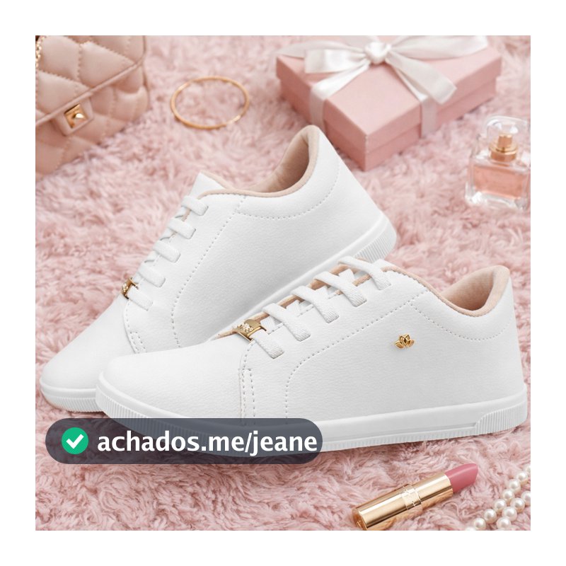 Sapato Casual Feminino Básico Macio Cano Baixo Tenis Confortavel Couro Eco