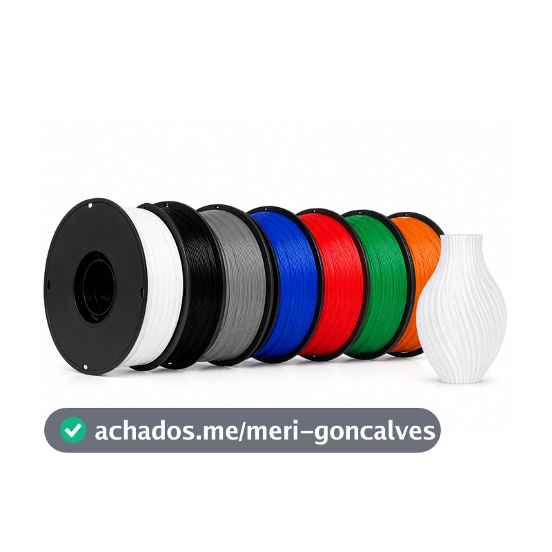 Filamento PETG Masterprint 1,75mm 1Kg Alta Resistência Impressora 3D Diversas Cores