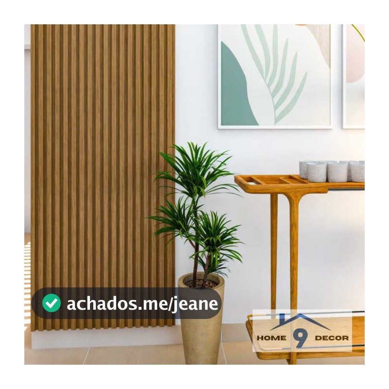 200 Revestimento Painel De Parede Ripado Decorativo MDF 45x11
