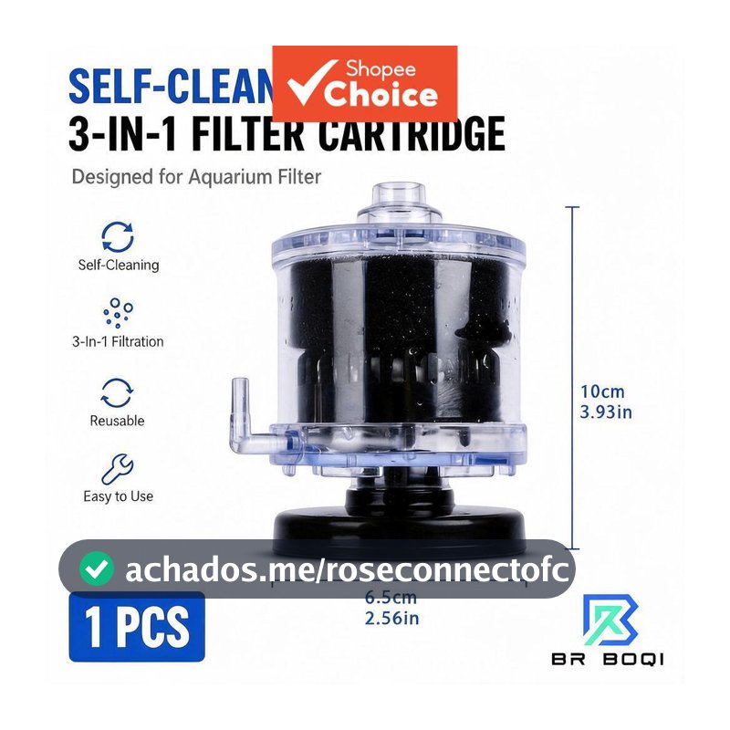 Filtro De Aquário Externo Transparente Com Autolimpeza De Bioaeração