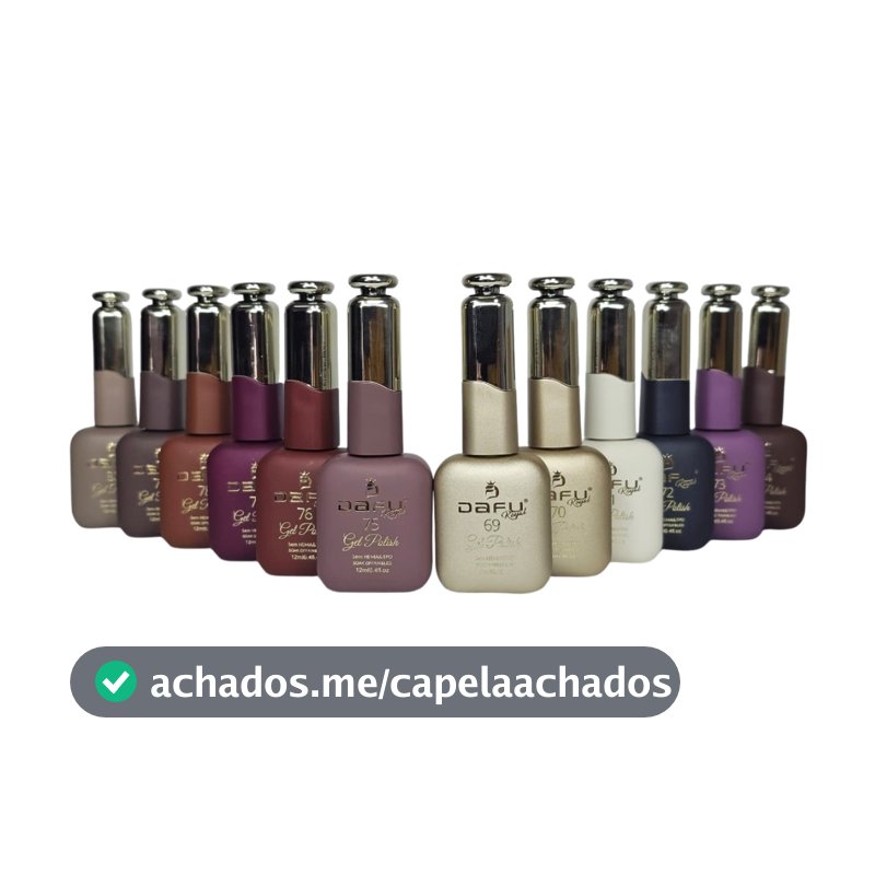 Esmalte em Gel Coleção Infinito Glow (Sem TPO) 12ml - Dafu Royal