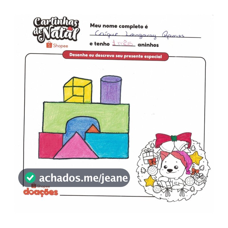 Brinquedo de Montar (0 a 4 Anos) - Cartinhas de Natal [1]