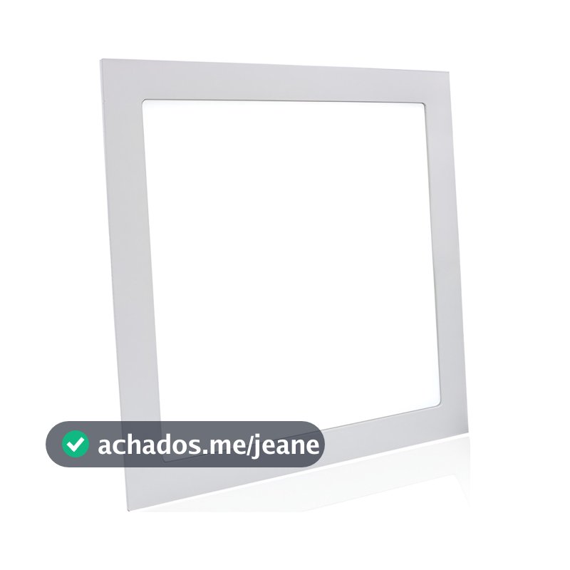 Painel Plafon Embutir 25w 24w Slim Led Luminaria Quadrado