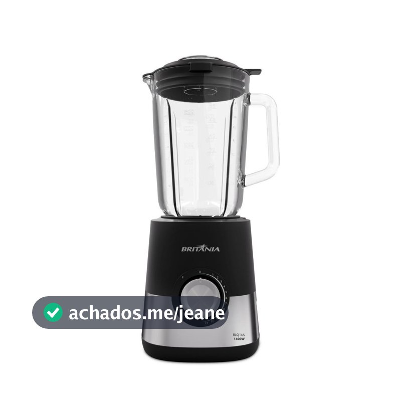 Liquidificador Britânia BLQ14A 12 Velocidades 1400W