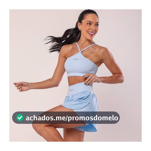 Shorts Duplo Para Corrida Academia Fitness Beach Tenis com Bolso em Poliamida