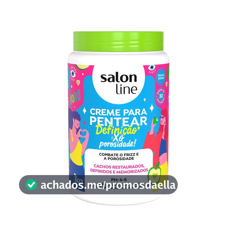 Creme para Pentear Xô Porosidade! Definição & Selagem Máxima 1kg