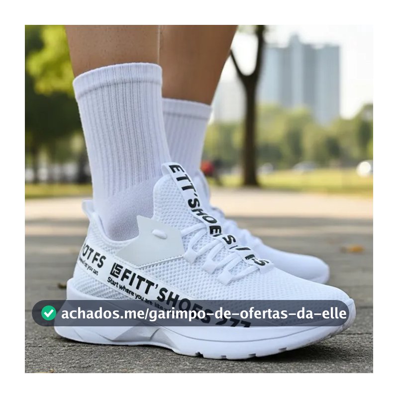 Tênis  Esportivo Confortável Academia Corrida Academia fittshoes