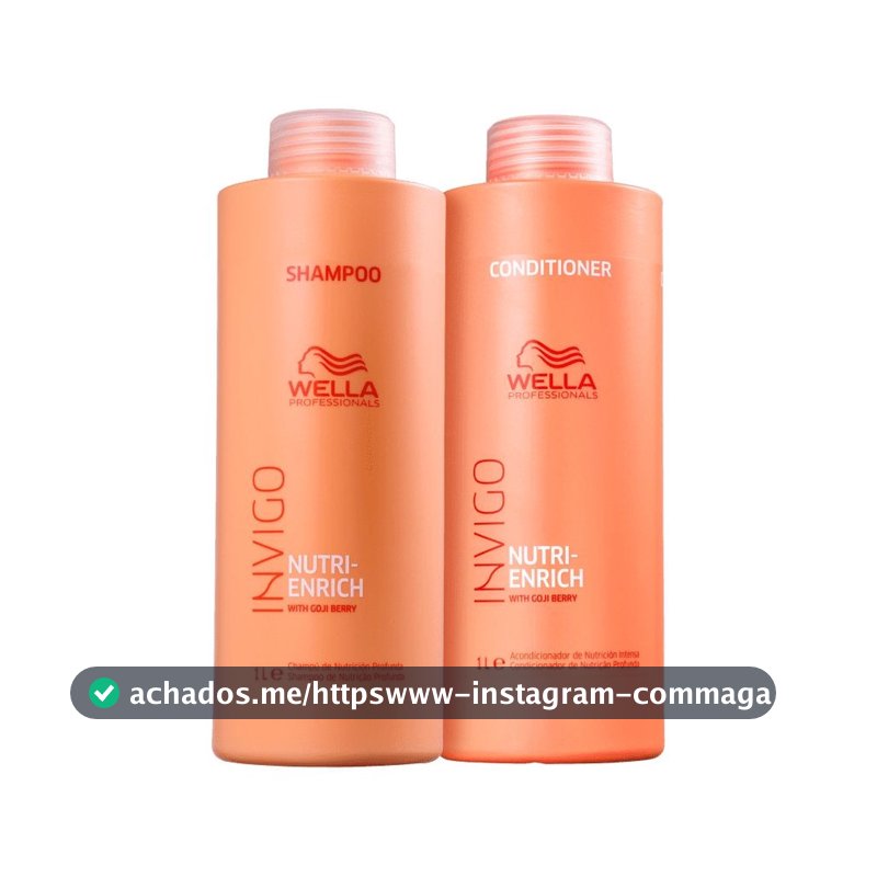 KIT WELLA INVIGO NUTRI-ENRICH SH 1L + COND 1L