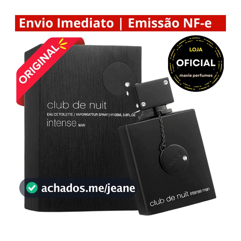 Perfume Club De Nuit Intense Man Armaf 105ml EDT Original Com Selo