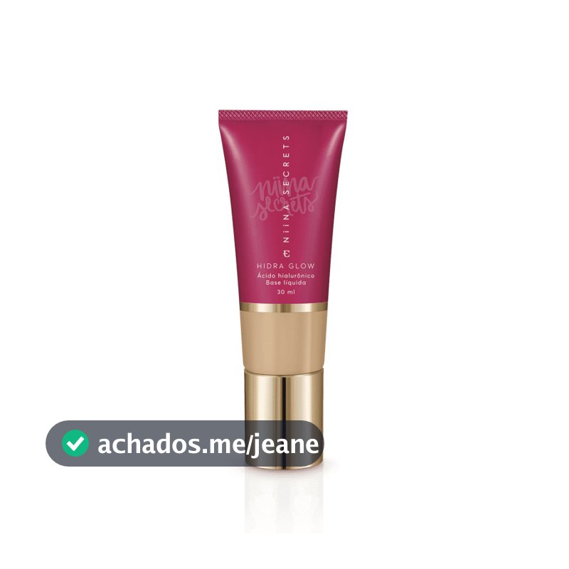 Base Líquida Niina Secrets Hidra Glow Eudora