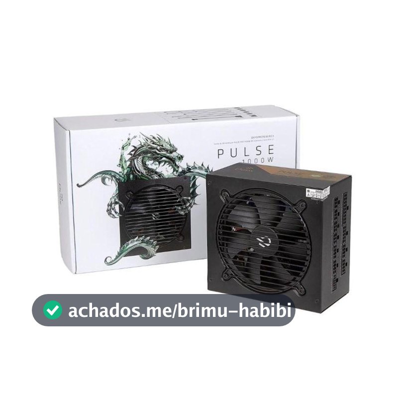 Fonte de Alimentação Duex Pulse Pro 1000W Cybenetics Gold