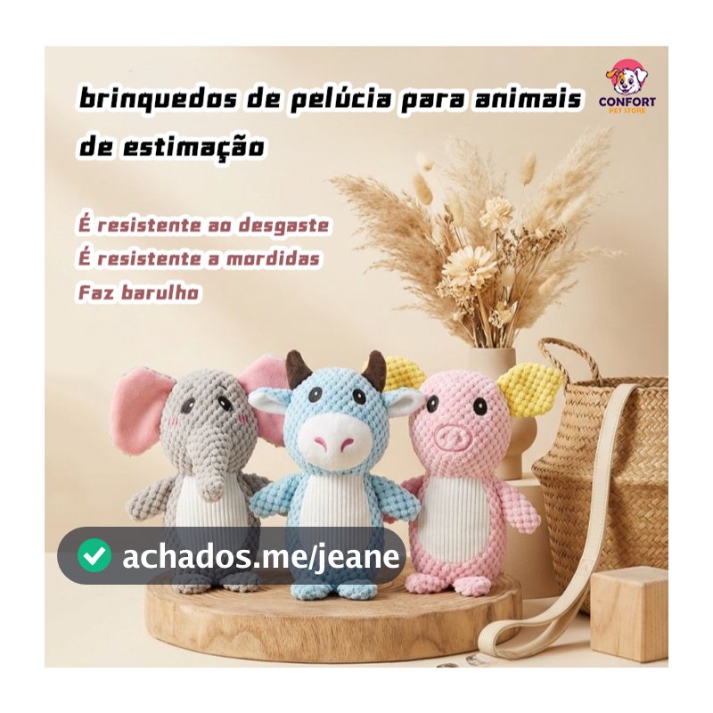 Brinquedos de pelúcia para animais de estimação, brinquedos para cães e gatos, duráveis e resistentes a mordidas