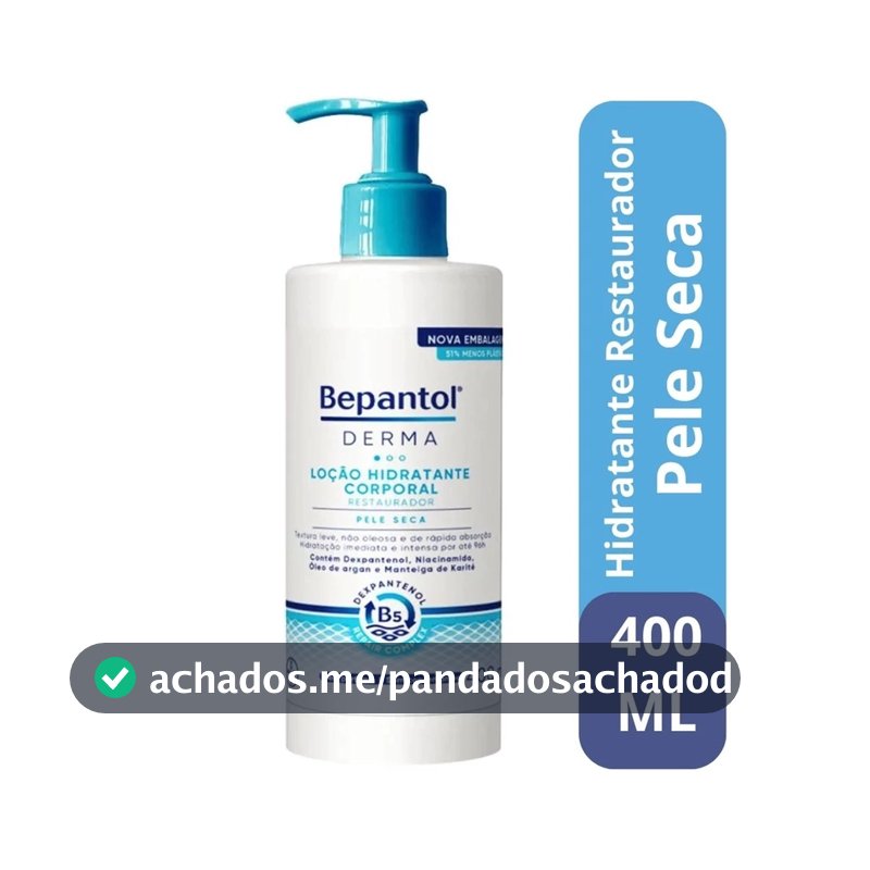 Bepantol Derma Loção Hidratante Restaurador 400ML