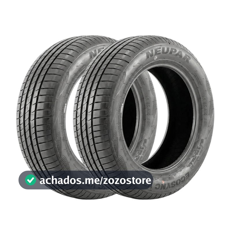 Kit 2 Pneus 185/60 R15 Neupar EcoSync V7 84H Aro 15 Novo