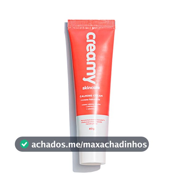 Gel Creme Hidratante Calmante Facial - Calming Cream - Creamy Skincare - 40g