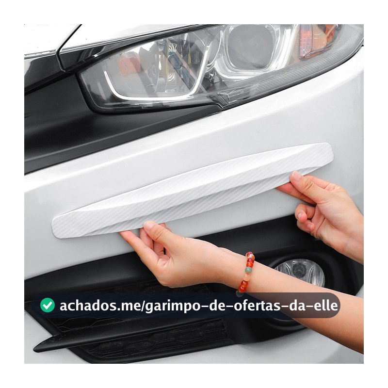 Novo 2pçs Protetor De Pára-Choques Para Carro Canto Tiras Arranhões Lâmina Anticolisão Acessórios Automáticos-AA
