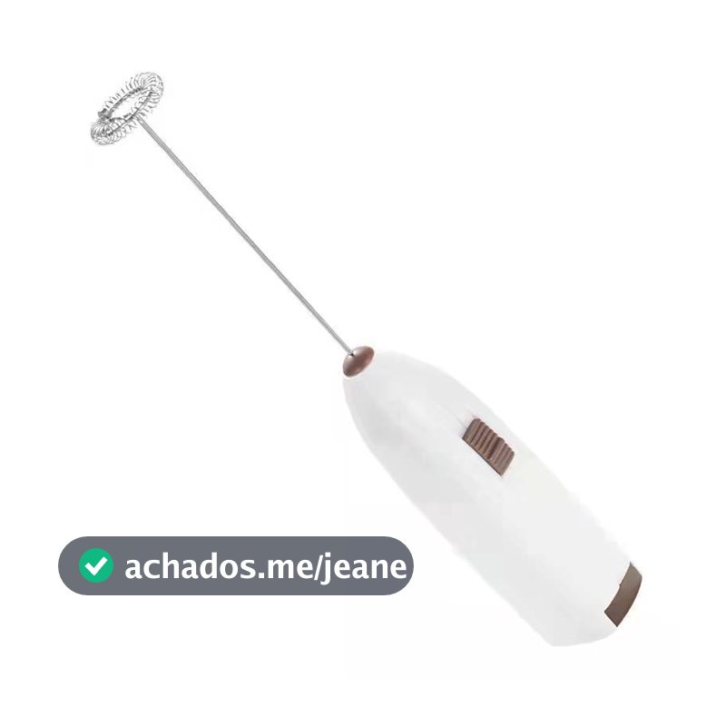 Mini Misturador Batedor Mixer Elétrico Para Claras De Ovos Leite Café