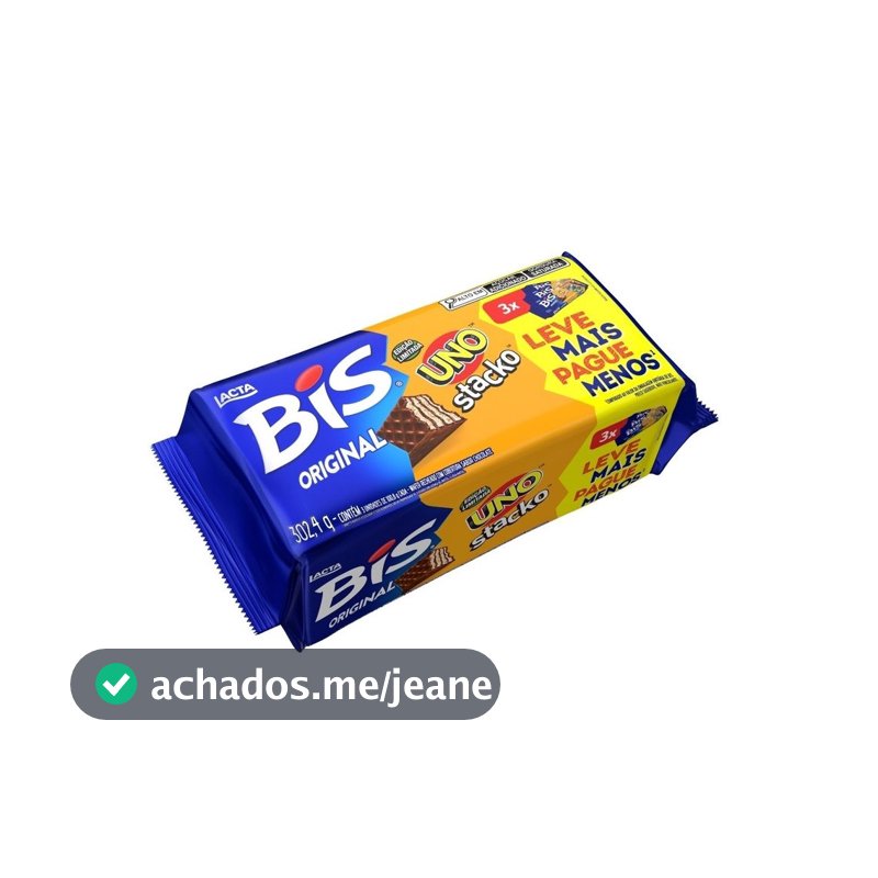 Bis Ao Leite 302,4G Tripack 100,8G Cada Lacta