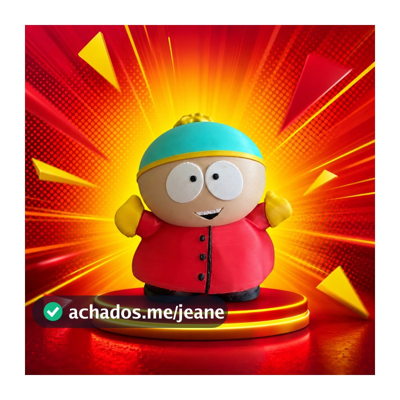 Action Figure Boneco Eric Cartman South Park 12 Cm Figura