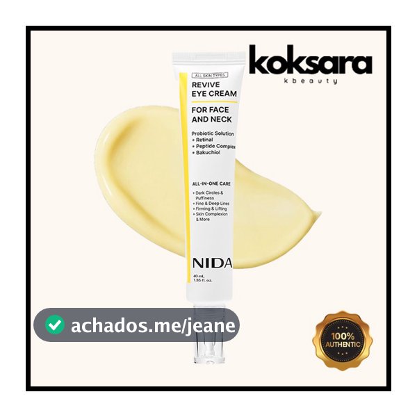 Nida Revive Eye Cream For Face And Neck 40ml