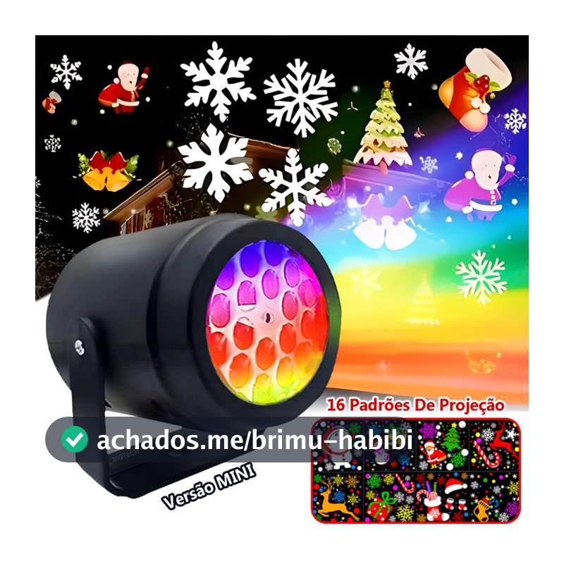 Projetor De Luz De Natal Boneco De Neve Luminária Projetor Natalino Decoração Casa Interna E Externa