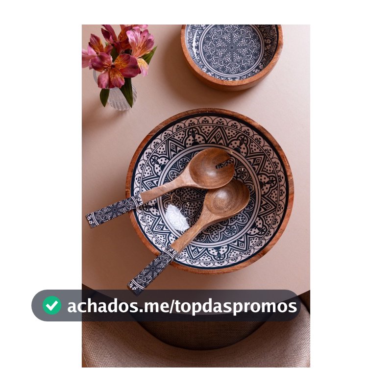 Talheres para Salada Marrakesh 2 Peças 30cm Wolff