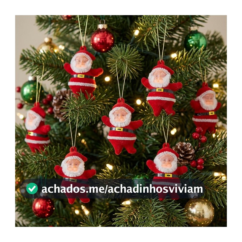 Pendente de Papai Noel Natal Decoração