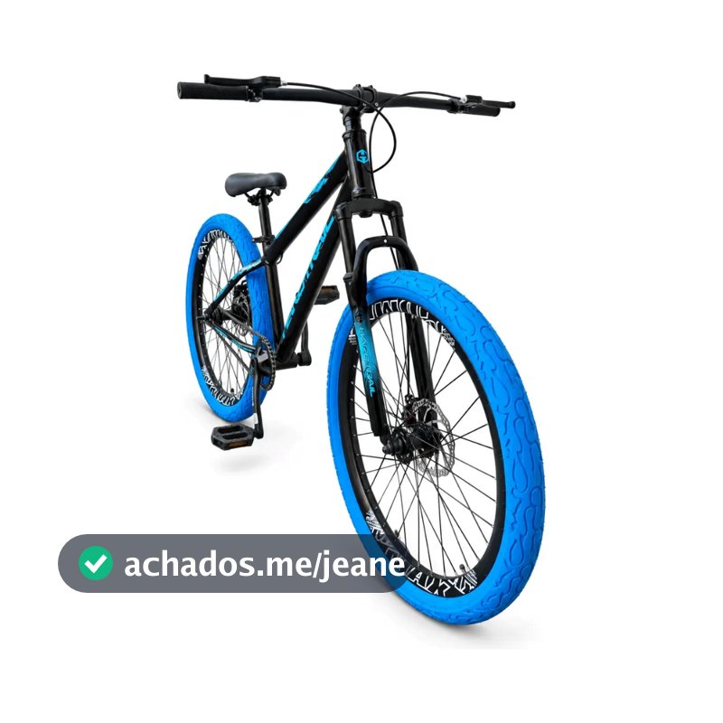 Biclceta Aro 26 Freeride Hardtrail Pneu Flame Azul