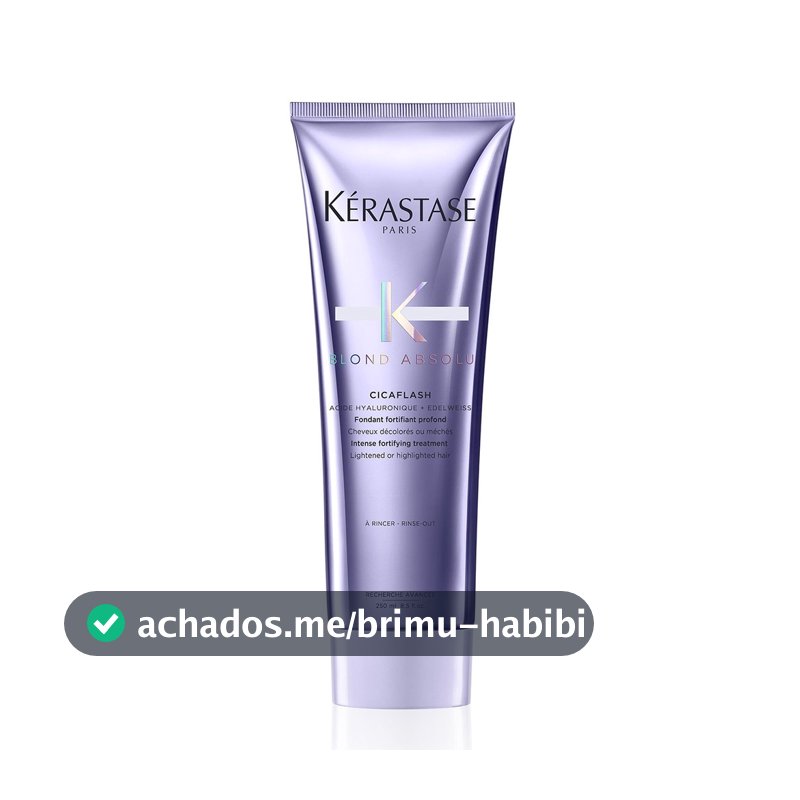 Kérastase Blond Absolu Cicaflash 250ml – Condicionador Ácido Hialurónico para Cabelos Loiros