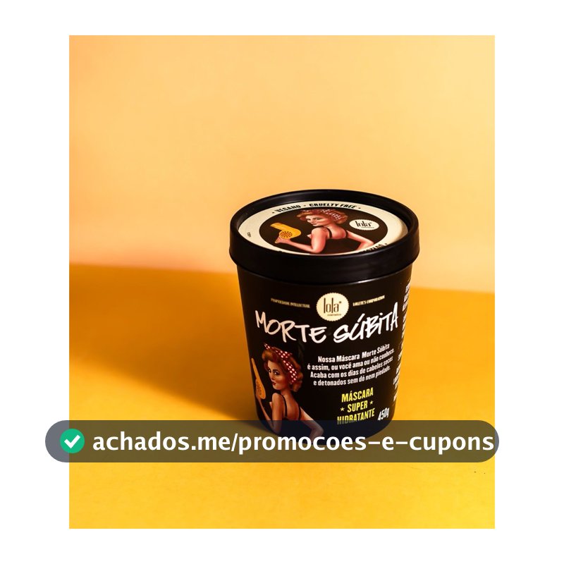 Máscara Lola Hidratante Morte Súbita – 450g