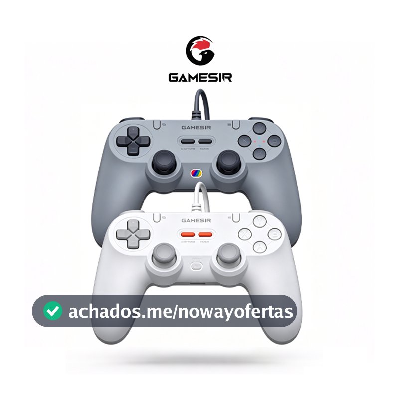 Controle Gamesir Tegenaria T3 Lite Com Fio Para Pc Switch Android Ios Steam Celular Hall Effect Usb