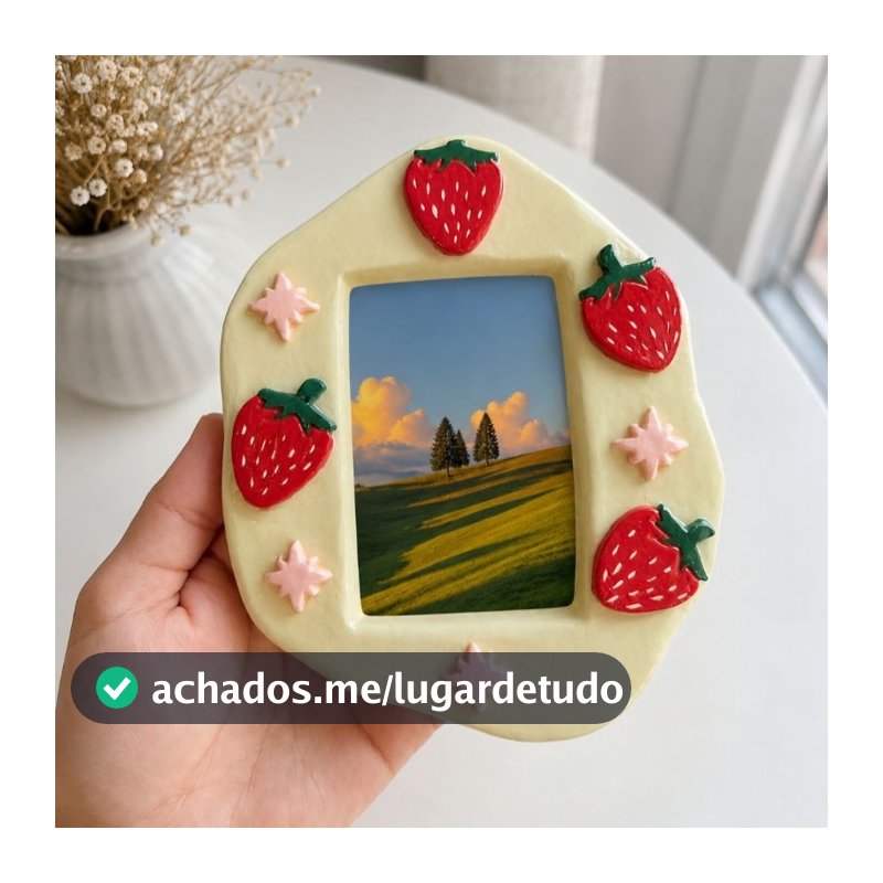 Porta-Polaroid  Artesanal Decorativo | Moldura Criativa e Personalizada