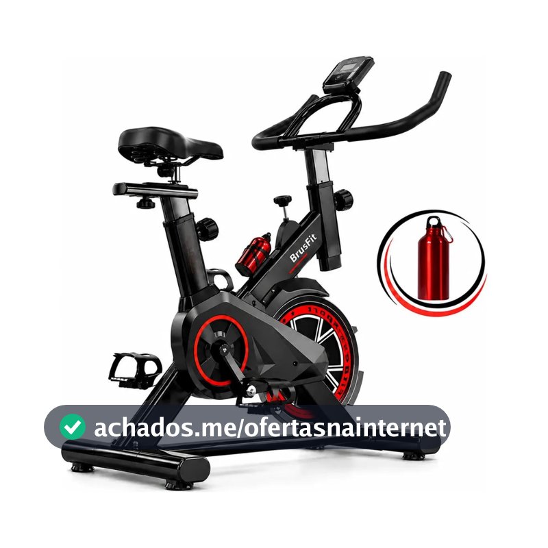 QUEIMA DE ESTOQUE!!  bicicleta ergométrica spinning 120kg profissional alta resistencia silenciosa ajustes 8kg Inercia