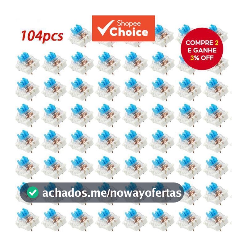 Interruptores De Teclado Mecânico Clicky & Tátil , Lineares Universais Com design À Prova De Poeira , Personalizáveis E