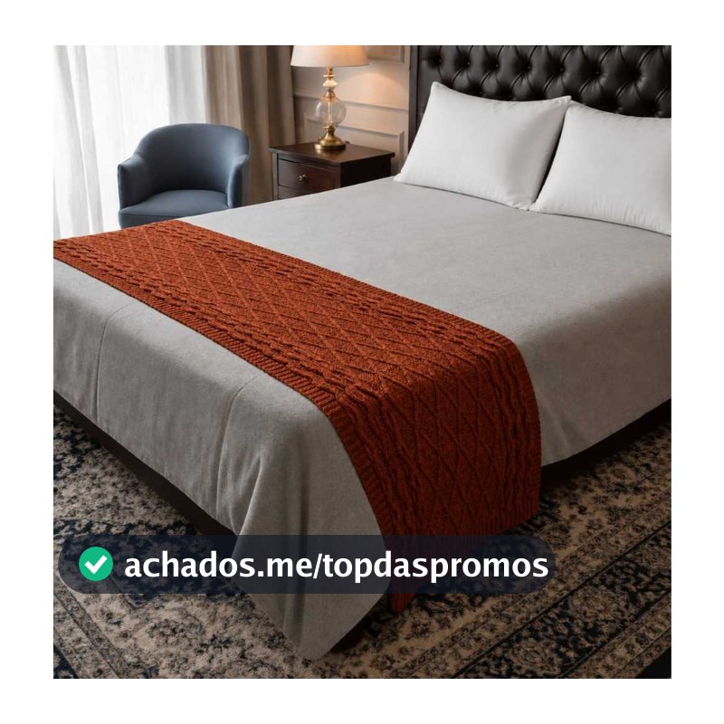 PESEIRA MANTA TRICOT CAMA CASAL QUEEM E SOFA PREMIUM LUXO FOFINHO