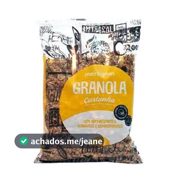 Granola Martigran 1kg - Castanhas