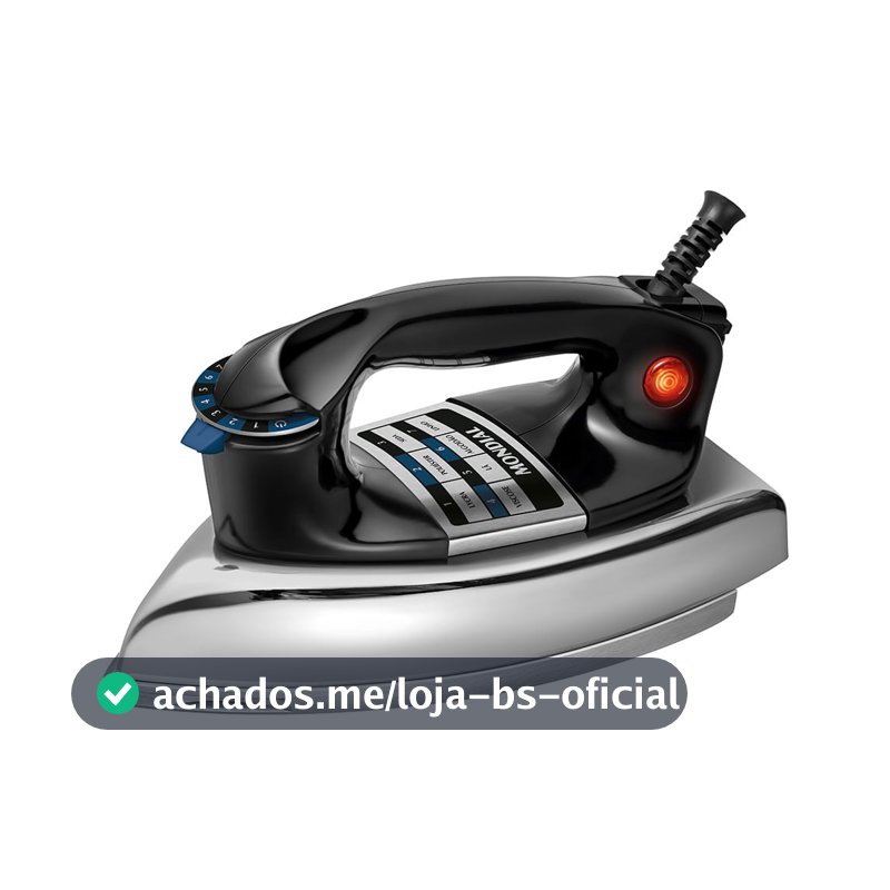 Ferro de Passa Roupa a Seco FS-01-BI Mondial 1250W
