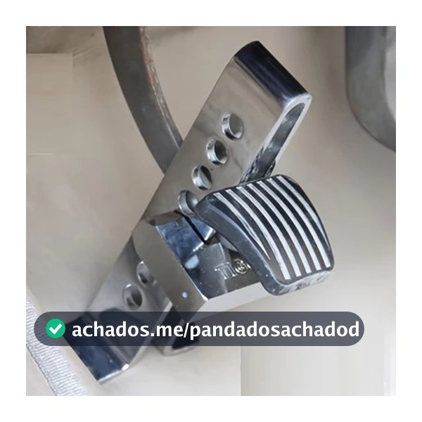 Acelerador Antirroubo para Veículo Universal Inoxidável /Cadeado de Bloqueio para Pedal de Freio