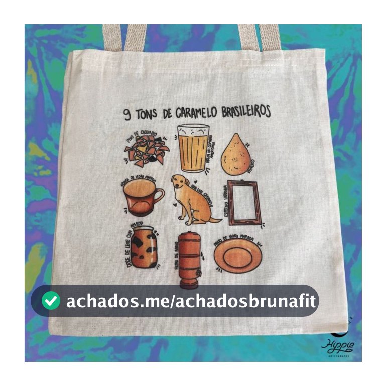 Bolsa Feminina Praia Ecobag 9 Tons de Caramelo