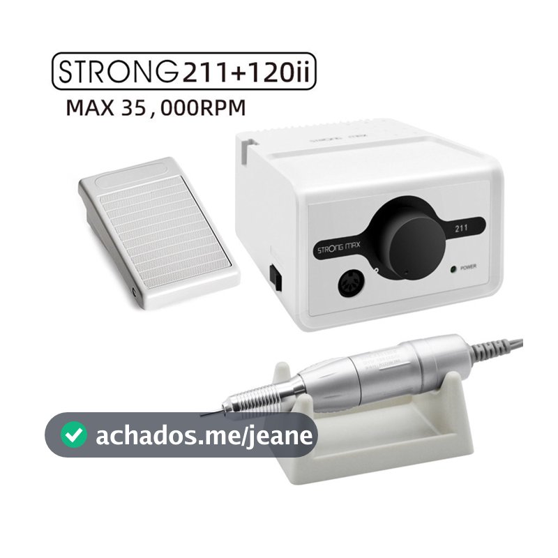 Motor Lixadeira De Unhas Strong 211 Voltagem 220