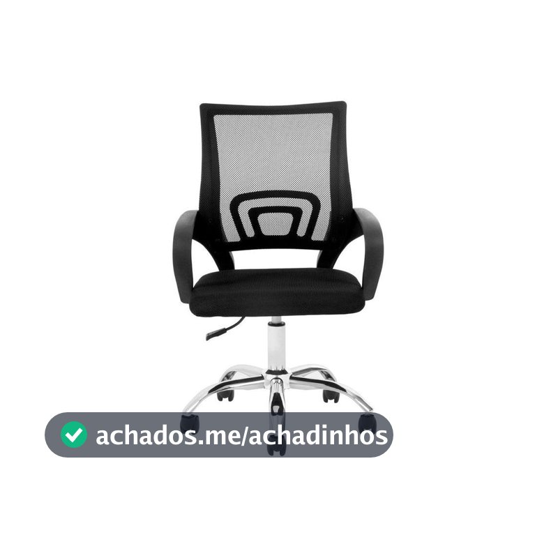 Cadeira de Escritório Diretor Giratória Preta