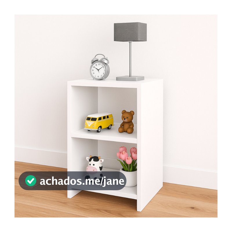 Mesa de Cabeceira Nicho Para Quarto Aparador Multiuso