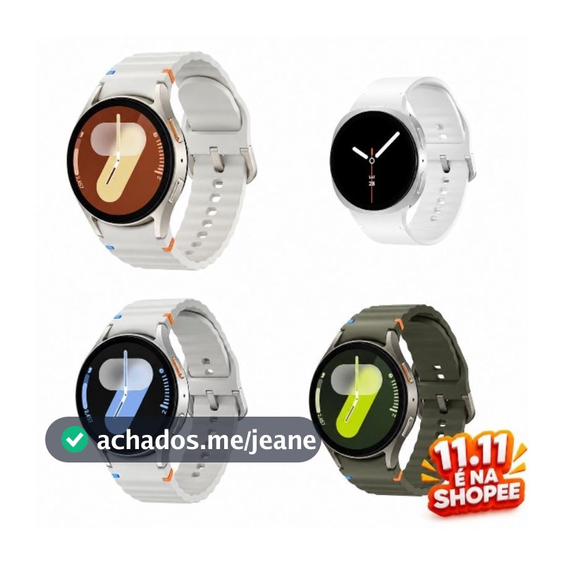 Samsung watch Galaxy Watch7 40MM e 44MM BT Tela Super AMOLED