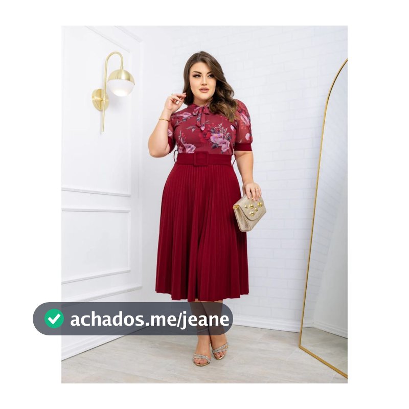 vestido midi moda evangelica carina gode con cinto detalhe tule poliamida saia plissado