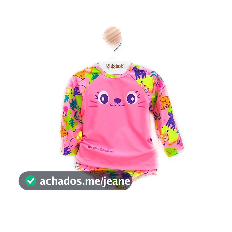 Conjunto Menina Safari Proteção UV - Kamylus