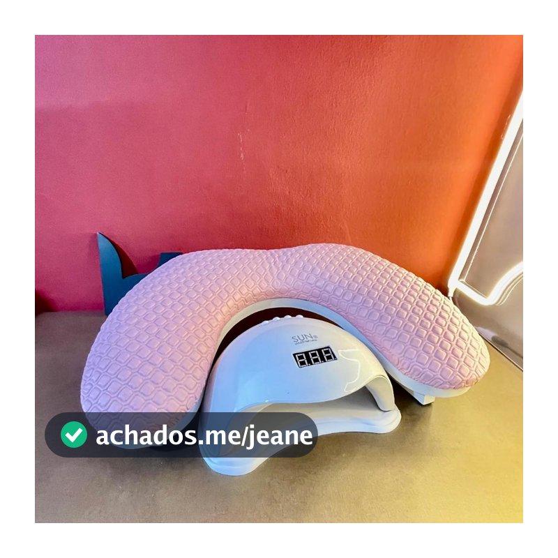 Apoio de  Mão - Apoiador de Mão Comfort - Nail Designer Manicure - Alongamento de  unha